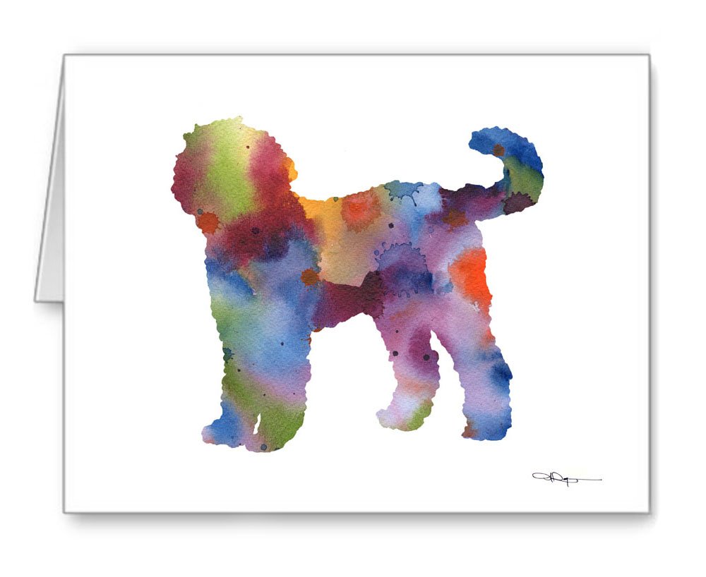 Premium Goldendoodle Note Cards Set - 10 Blank Greeting Cards with Envelopes | Perfect for Thank You Notes, Birthday Wishes & Special Occasions