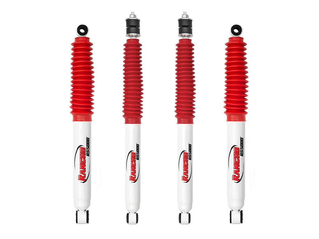 Rancho RS5000 Shock Absorber Set for 2005-2016 Ford F-250 F-350 Super Duty 4WD - Compatible with 2-3