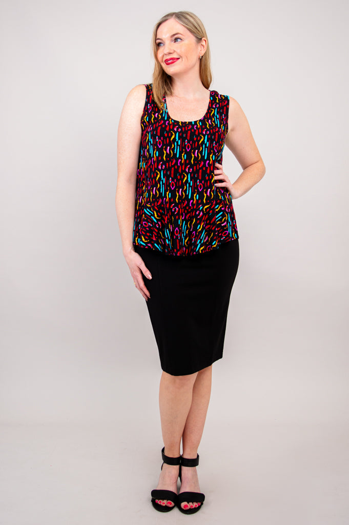 Ginny Tank Top - Breathable Linen Bamboo Blend - Perfect for Yoga, Beach & Summer Outfits