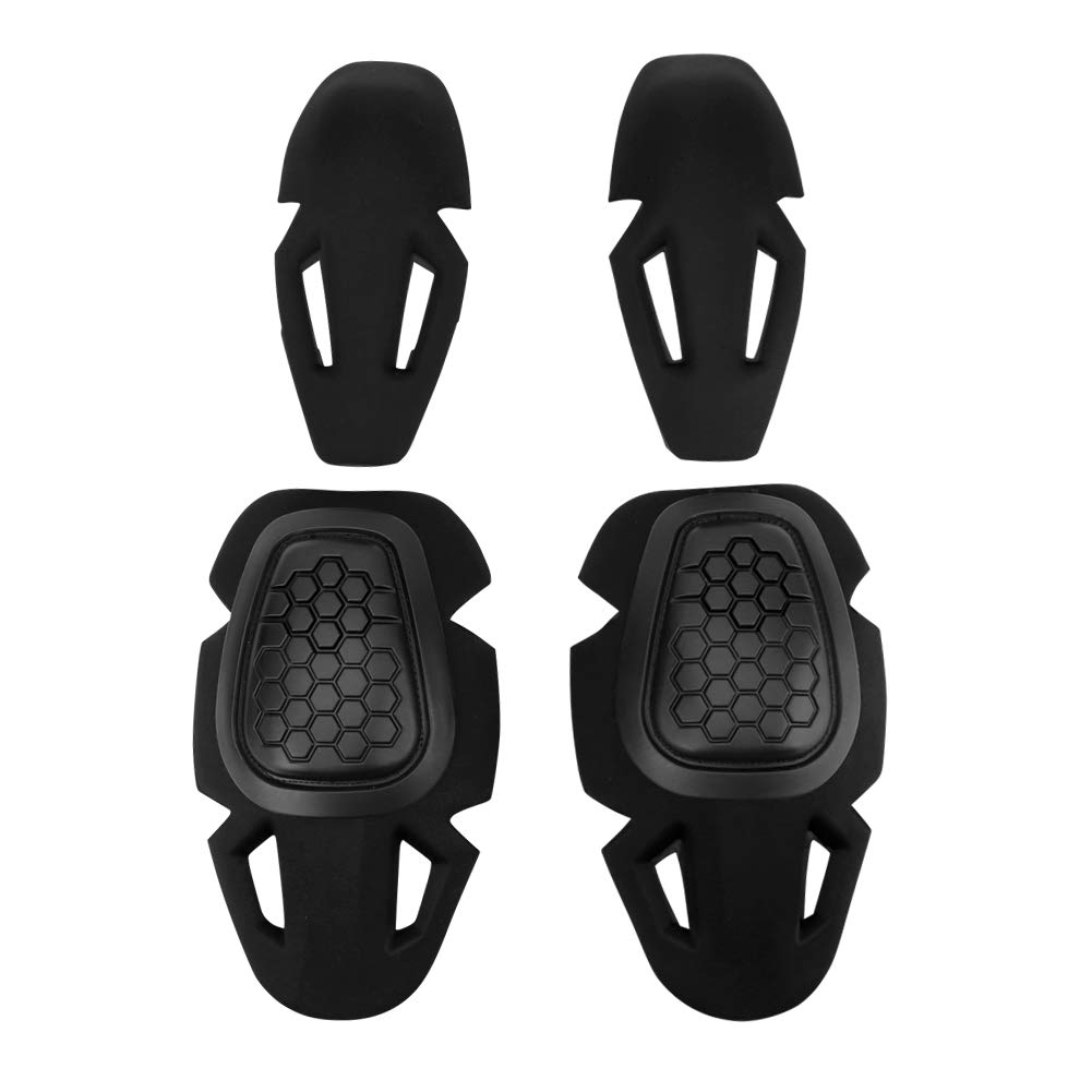 Tactical Knee and Elbow Pads Set - Military Grade G2 G3 G4 Protective Gear for Combat Uniforms | Ideal for Airsoft, Paintball, Tactical Training & Outdoor Sports