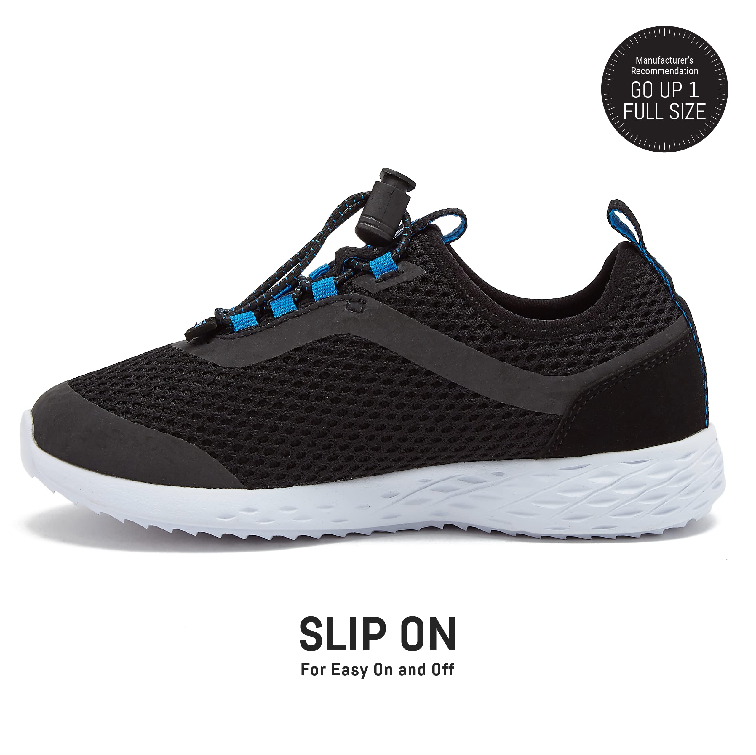 **Avia Avi Spirit Slip-On Boys' Sneakers - Lightweight Tennis, Athletic & Running Shoes for Toddler, Little & Big Kids (Sizes 11-6) - Perfect for School, Play & Sports**