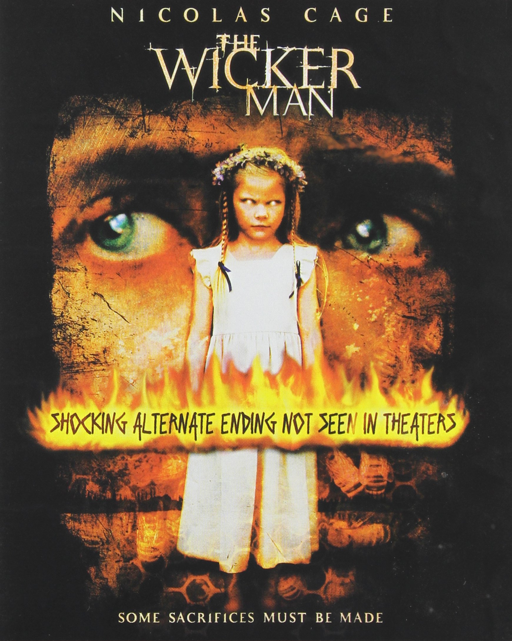 The Wicker Man (2006) Unrated Edition - Horror Thriller Movie DVD | Cult Classic Film with Nicolas Cage | Perfect for Halloween Movie Nights & Horror Film Collections