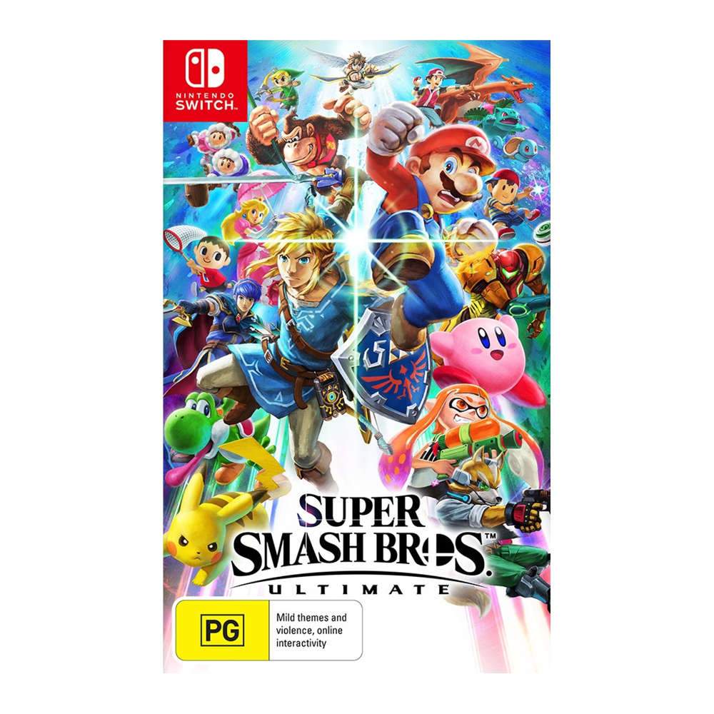 Super Smash Bros. Ultimate - Nintendo Switch Game | Multiplayer Fighting Game for All Ages | Perfect for Parties, Family Game Nights & Competitive Play
