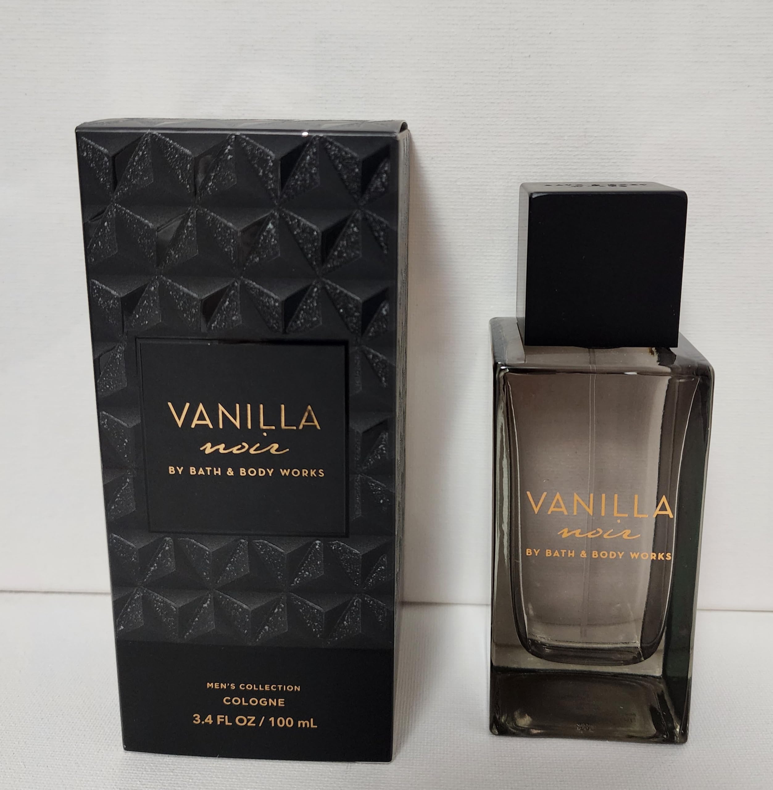 Vanilla Noir Men's Cologne for Men - 3.4 oz / 100ml Eau de Toilette by Bath & Body Works - Long Lasting Fragrance for Date Night & Special Occasions