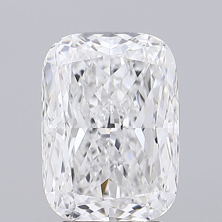 3.45 Carat D Color VVS2 Clarity Cushion Cut Lab-Grown Diamond - Perfect for Engagement Rings & Anniversary Jewelry