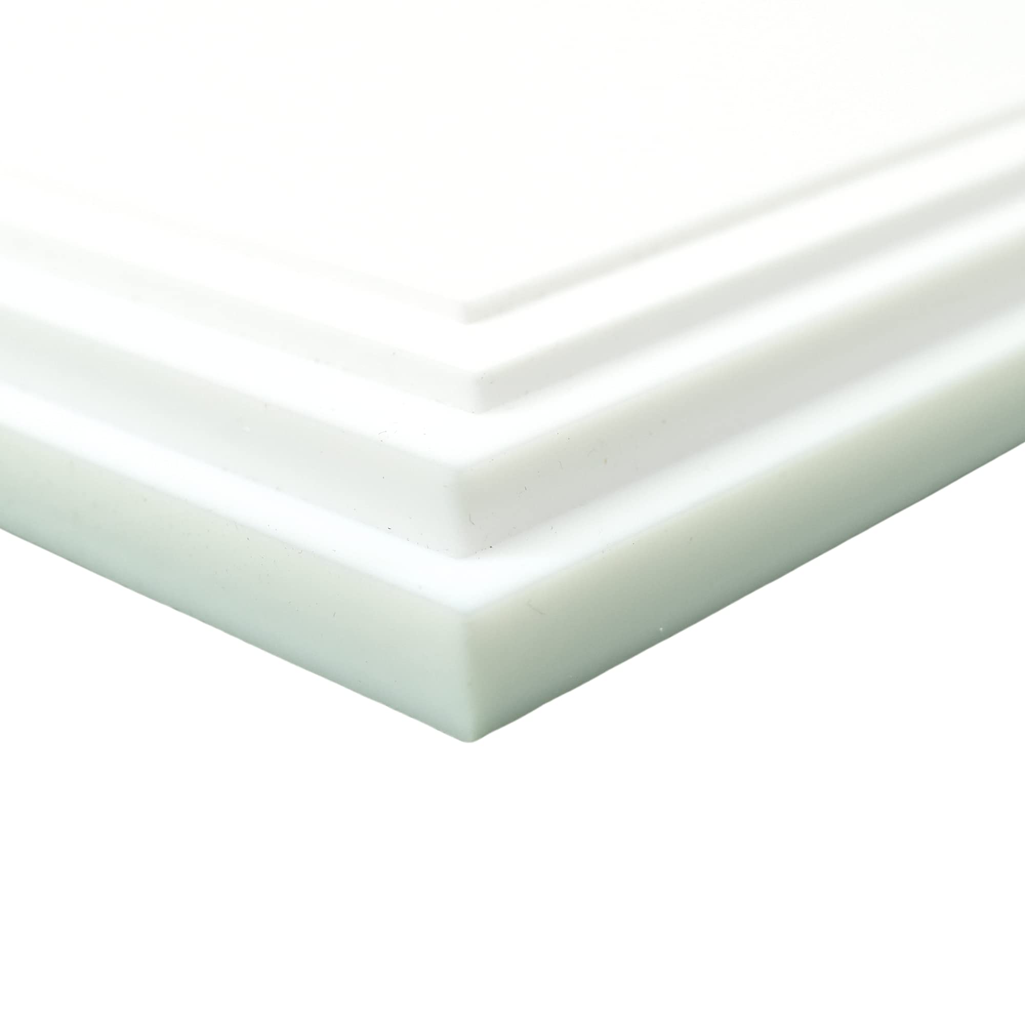 Virgin PTFE Plastic Sheet 1/4