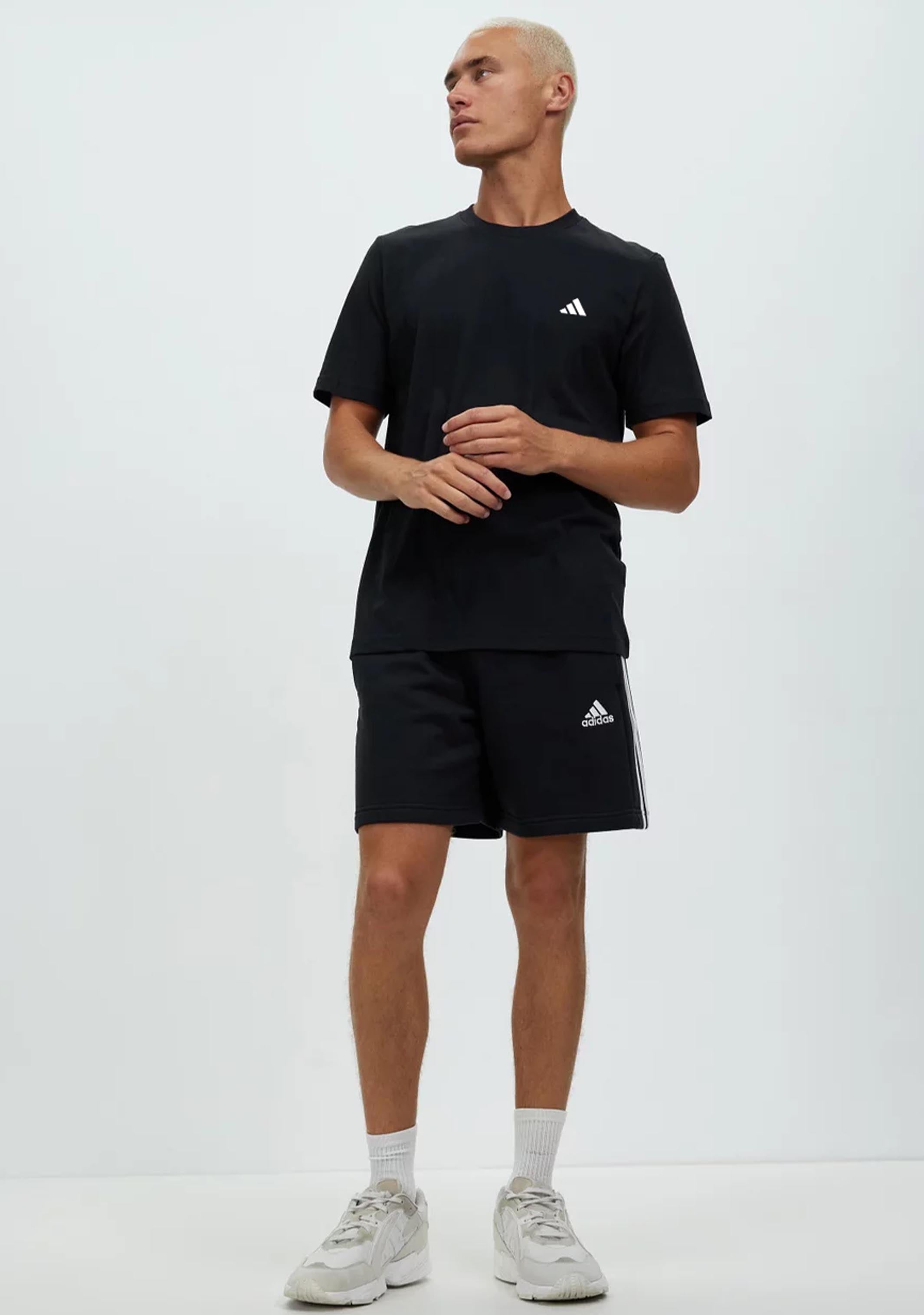Adidas Men's Feelready Training Tee - Moisture Wicking Workout Shirt for Gym, Running & Active Lifestyle | Essential Comfort & Performance Apparel