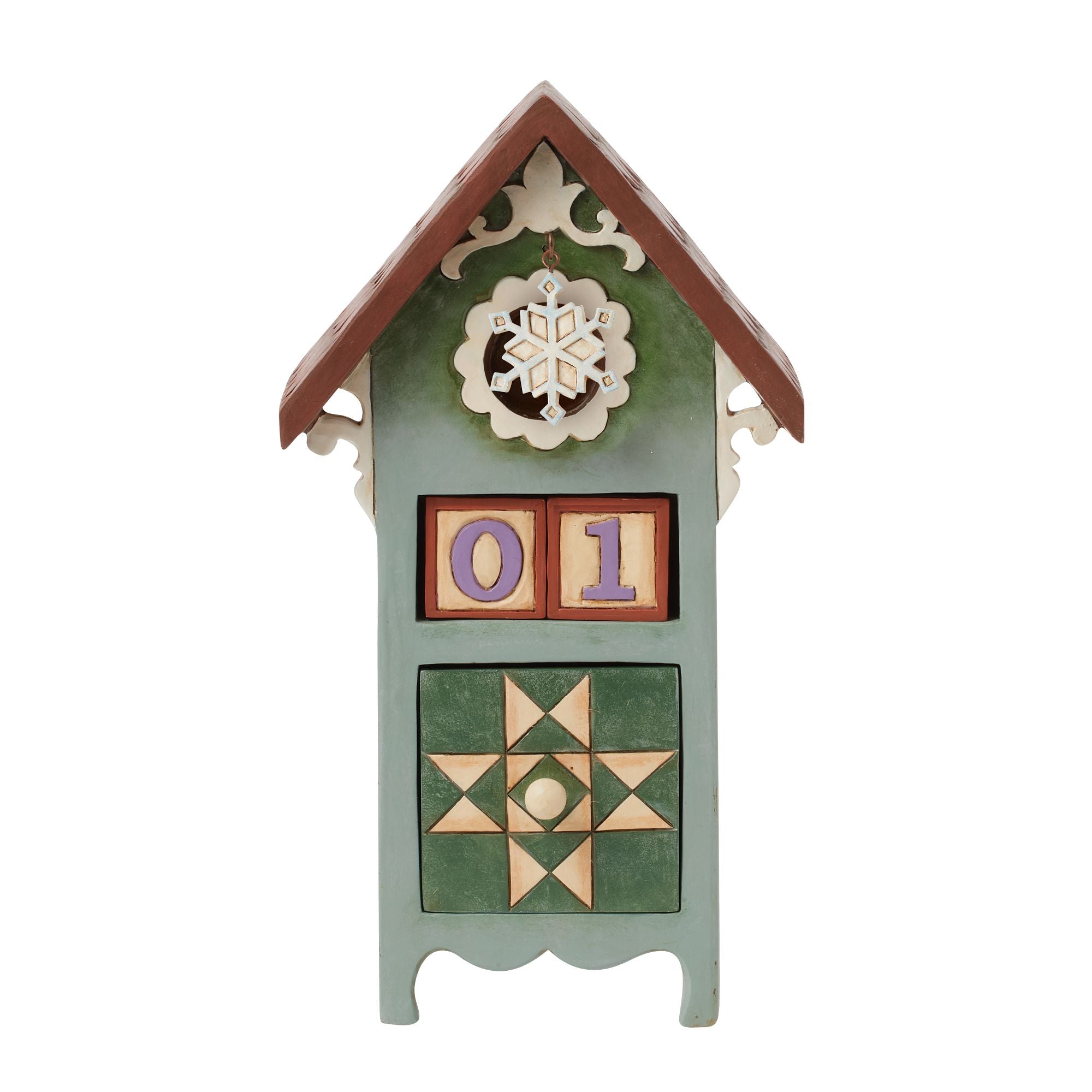 Birdhouse Perpetual Calendar - Wooden Wall Calendar for Home & Office Decor | Perfect for Gifts, Kitchen, Living Room & Workspace Organization