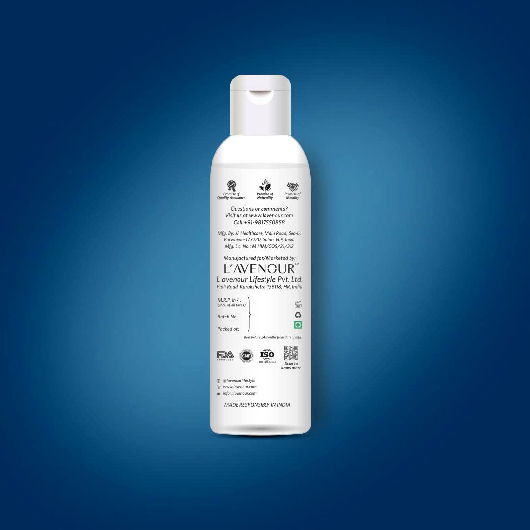 L'avenour Micellar Cleansing Water for Face, Eyes & Lips | Gentle Makeup Remover & Deep Cleanser | All Skin Types | SLS & Parabens Free | 125ml (Pack of 2) | Perfect for Travel, Daily Skincare & Quick Makeup Removal