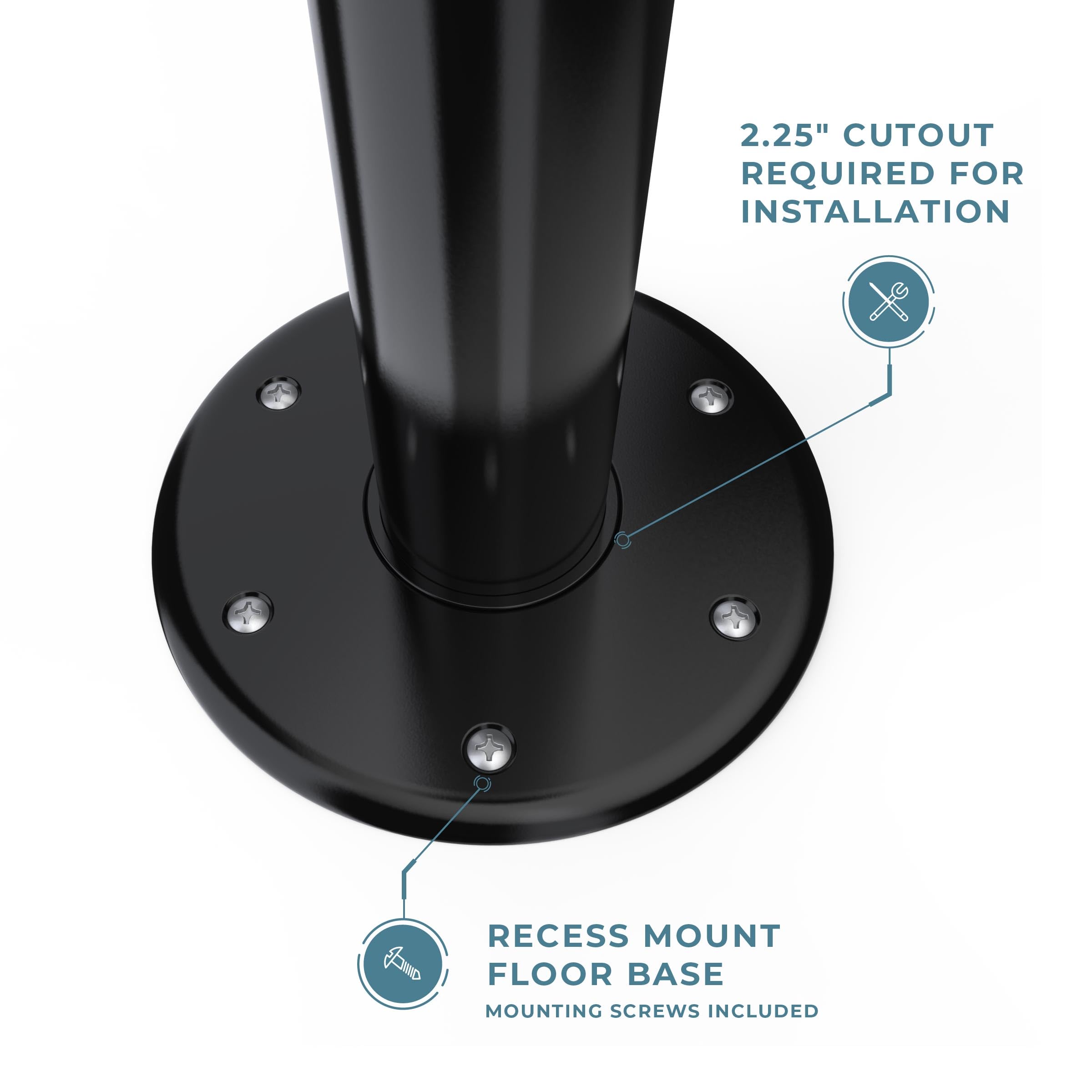 Manufacturers' Select ITC RV or Boat Table Leg System - 2 Complete SurFit 27