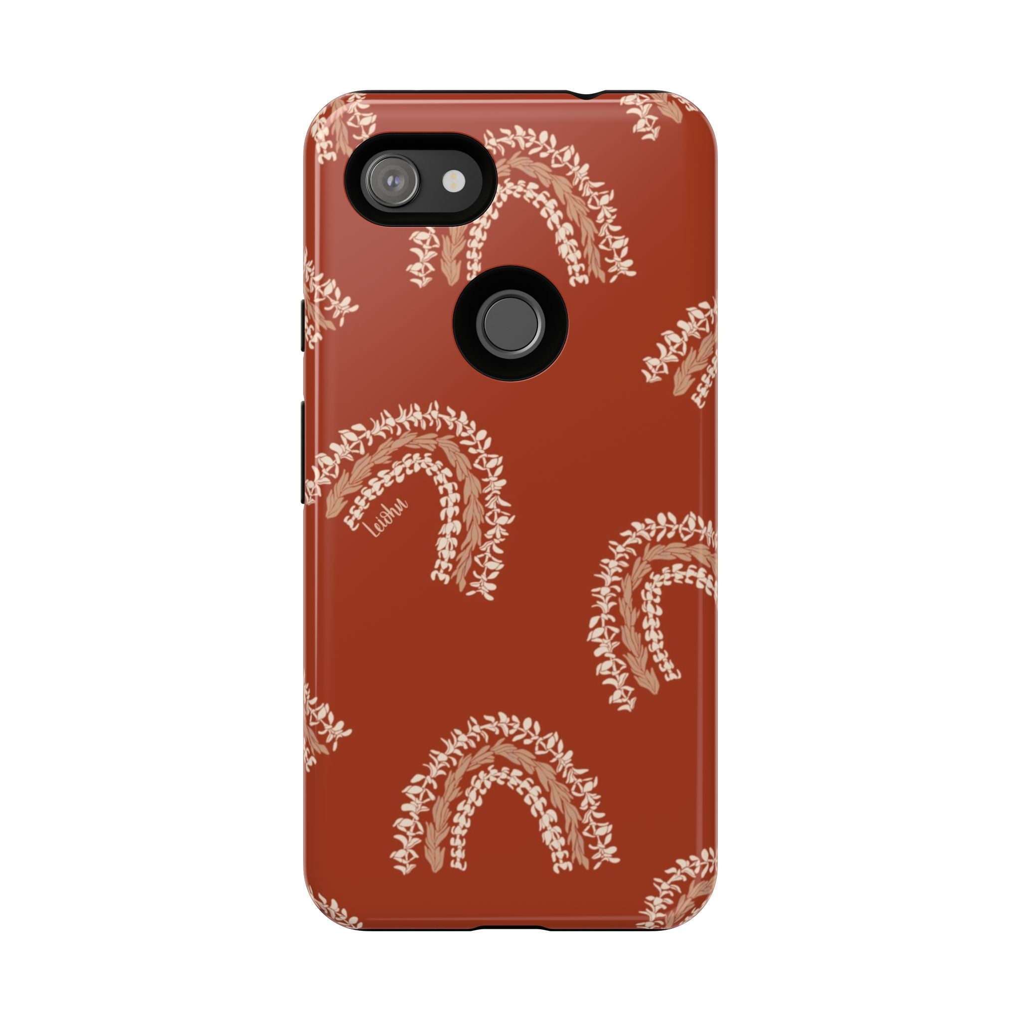 Authentic Hawaiian Ānuenue Lei - Colorful Flower Necklace for Google Pixel Phone Accessories - Perfect for Luau Parties, Graduations, and Hawaiian-Themed Events