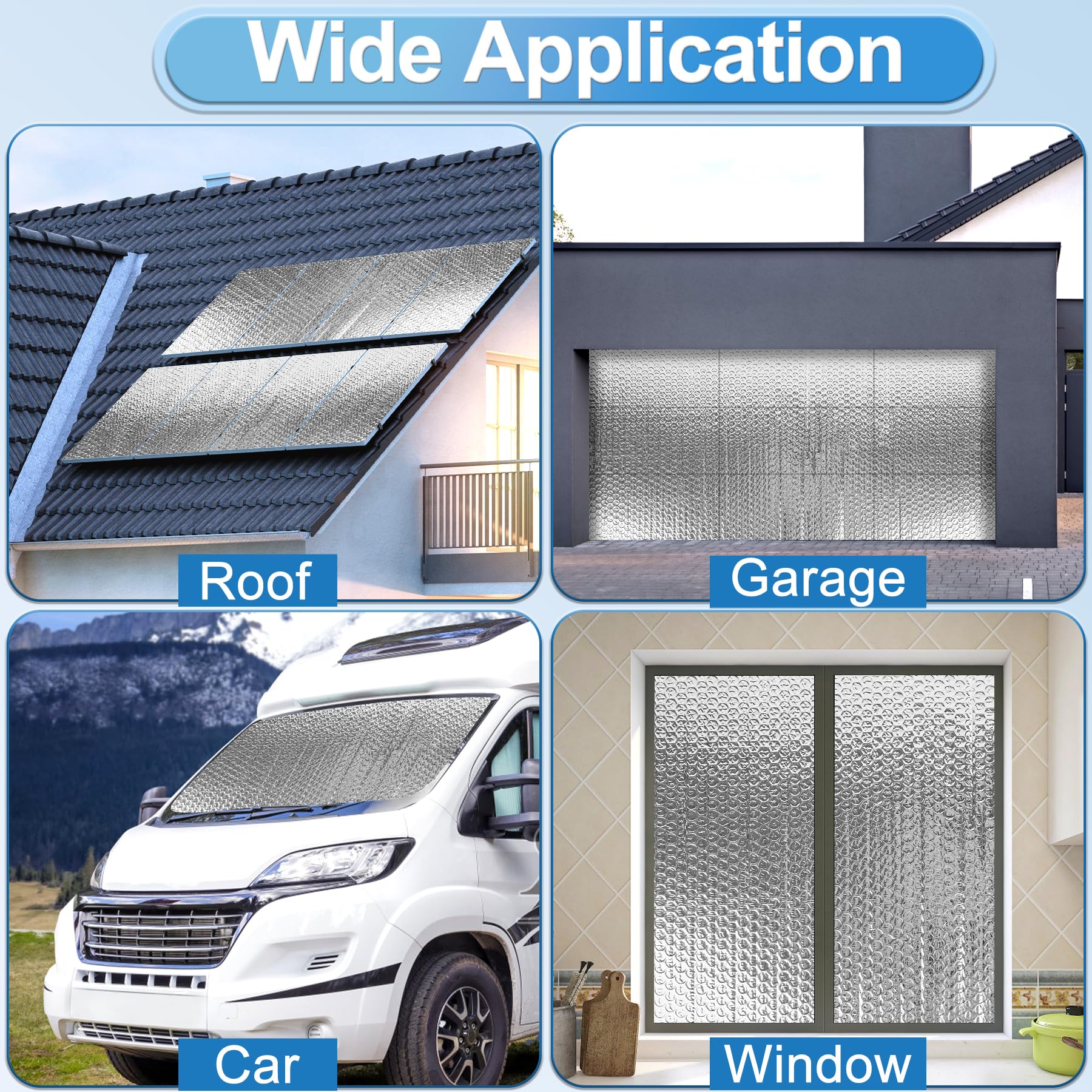 16P Garage Door Insulation Kit - 6MM 24