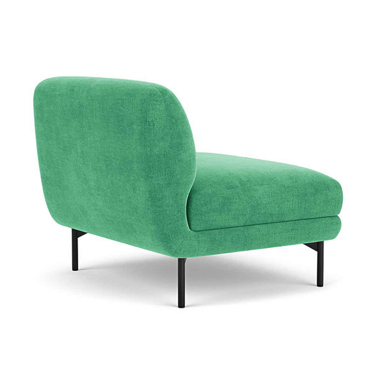 Alfred Fabric Modular Sectional Sofa (Armless) - Modern Living Room Furniture for Small Spaces & Apartments
