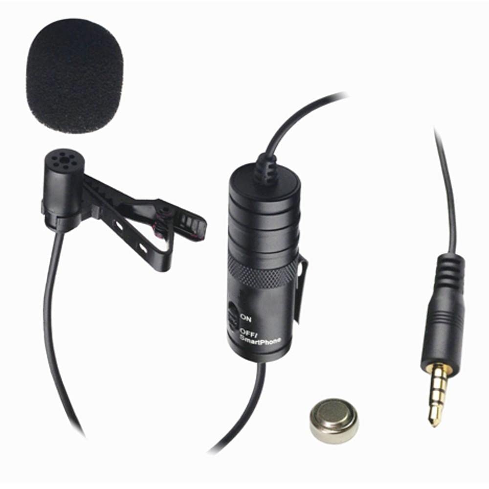 Panasonic LUMIX DC-GX9 External Microphone - XM-L Wired Lavalier Mic with 20ft Cable for DSLR, Camcorder, Video Camera & Smartphone | Perfect for Vlogging, Interviews & YouTube Content Creation