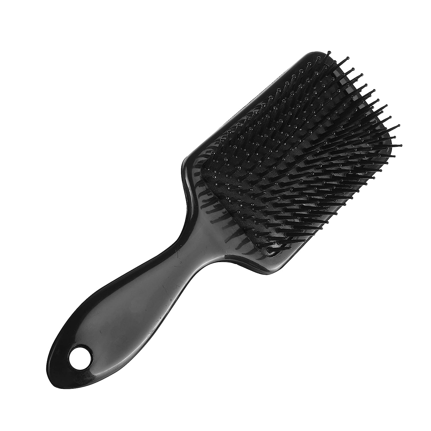 12-Piece Hair Brush Comb Set with Paddle, Detangling & Styling Brushes - Includes Airbag Massage Comb, Roller Brush & 10 Styling Combs for Wet/Dry/Curly/Straight Hair (Black) - Perfect for Salon, Home & Travel Hair Care