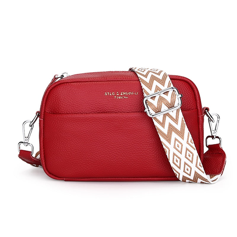 Genuine Leather Women's Crossbody Bags - Stylish & Durable Handbags for Everyday Use, Travel, Work & Shopping
