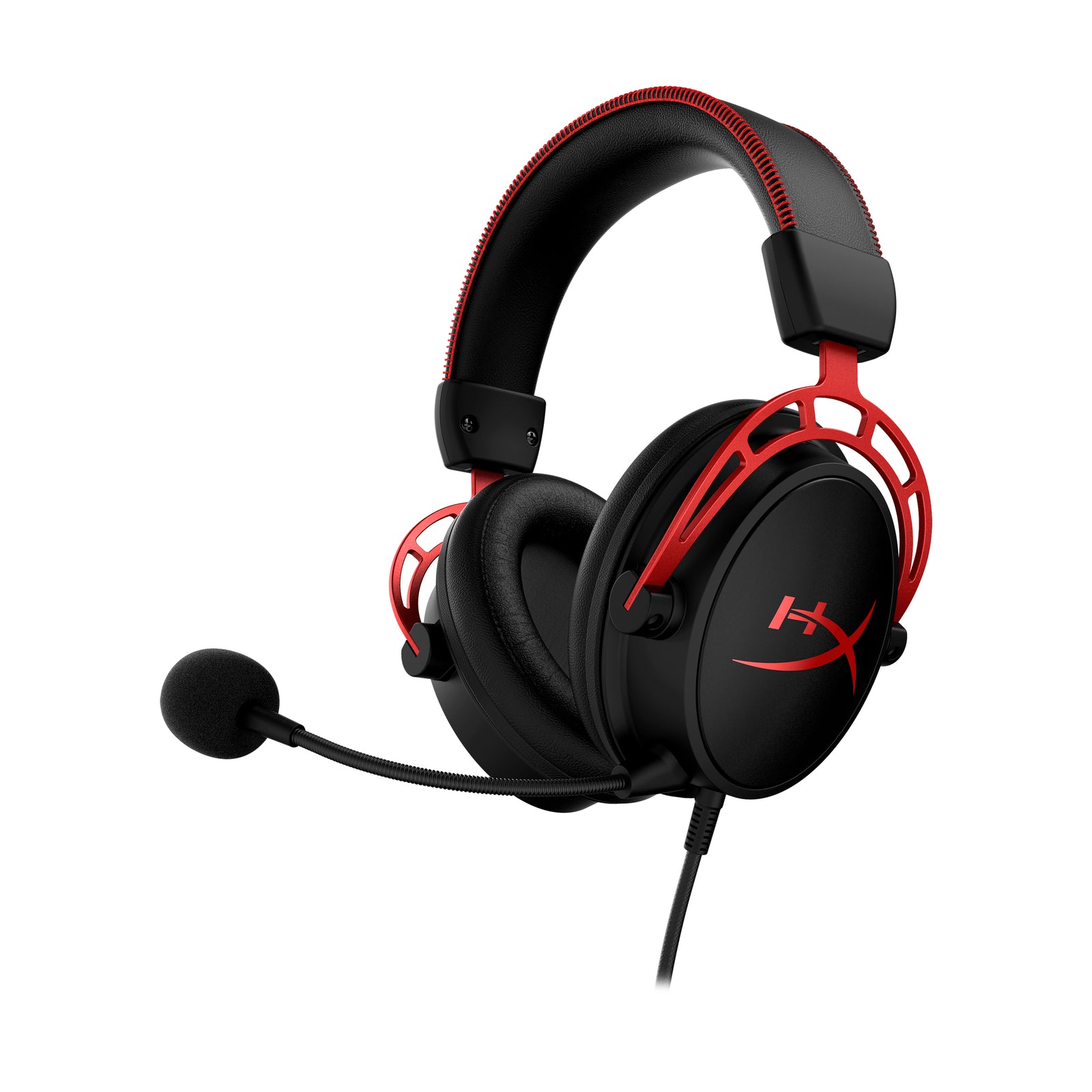 HyperX Cloud Alpha Wired Gaming Headset with QuadCast USB Microphone Bundle - Perfect for PC, PS4, Xbox Gaming & Streaming