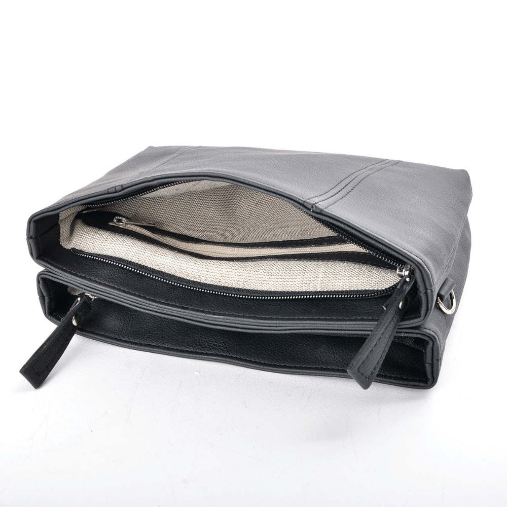 Vegan Apple Leather Crossbody Bag for Women | Eco-Friendly & Stylish | Multiple Colors | Perfect for Casual Outings, Travel & Everyday Use
