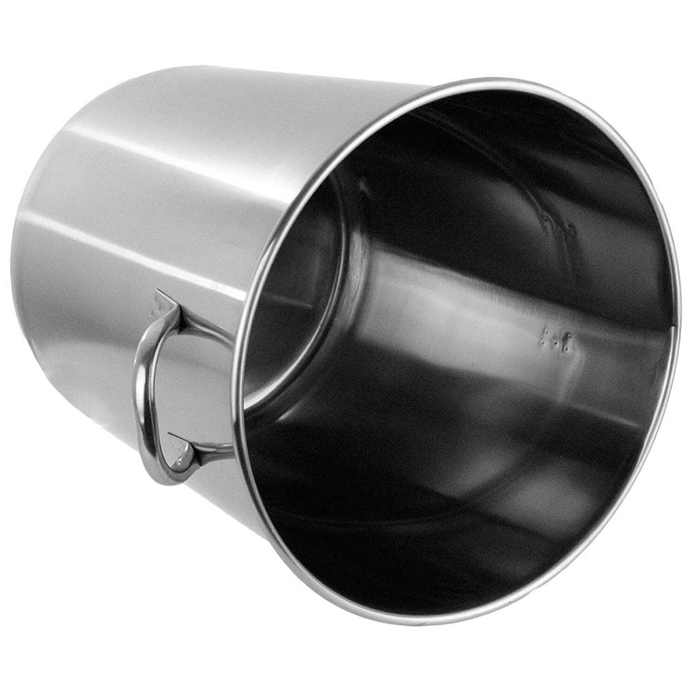 42 Quart Stainless Steel Stock Pot with Strainer Basket - Commercial Grade Fryer & Cooking Pot (16