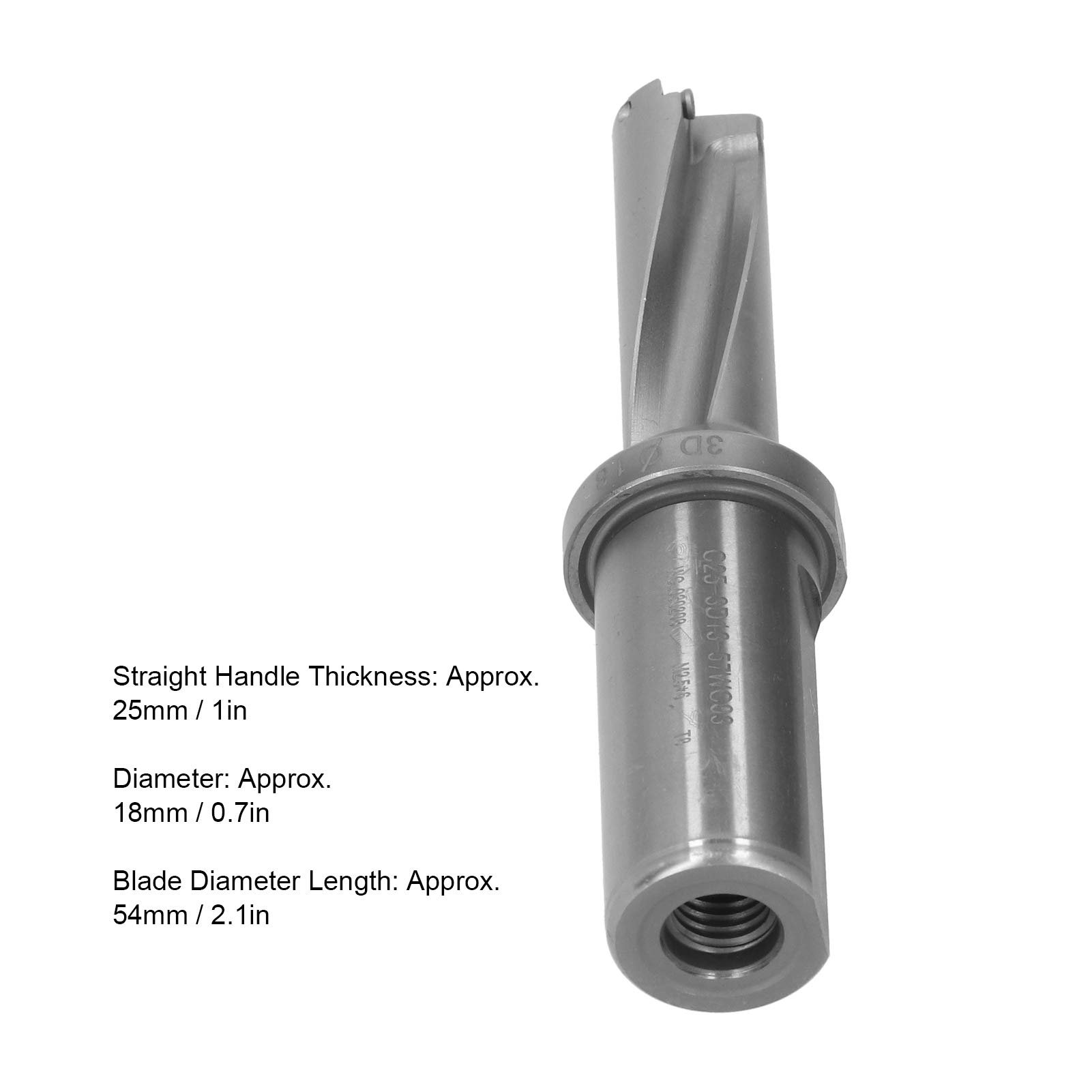 High-Speed Water Jet CNC U Drill Shank - Cemented Carbide Cutting Tool for Wood & Timber Processing - Perfect for Carpentry, Furniture Making & DIY Woodworking Projects