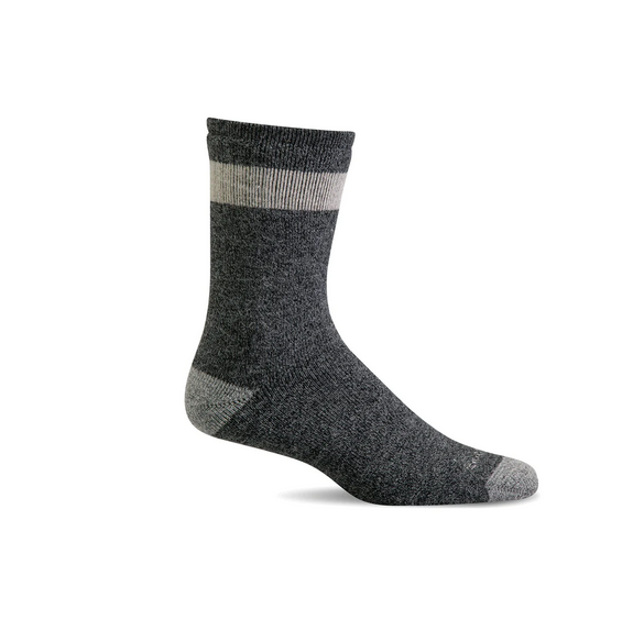 Sockwell Men's Rover II Essential Comfort Socks - Ultra Soft Merino Wool Blend for All-Day Support - Perfect for Hiking, Travel & Everyday Wear