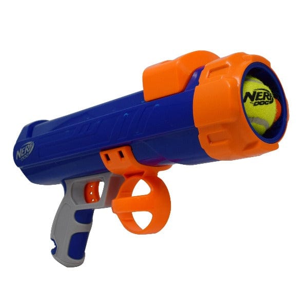 Nerf Dog Small Tennis Ball Blaster Toy for Dogs - Fun Interactive Fetch Launcher for Small & Medium Dogs - Perfect for Backyard Play, Training & Outdoor Exercise