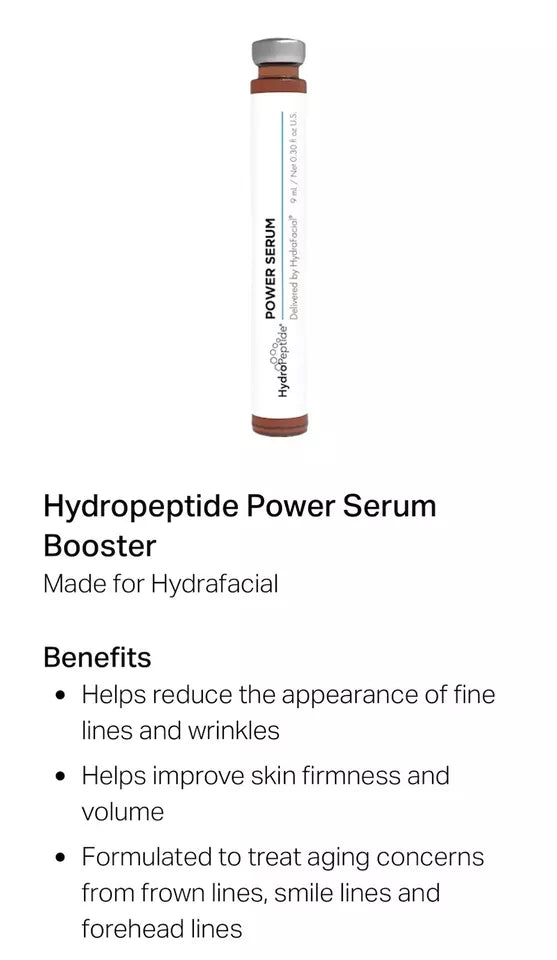 Hydrafacial MD Serum Boosters (Box of 6) - Professional Skincare Treatment for Glowing Skin - Perfect for Spa, Clinic & At-Home Facial Care