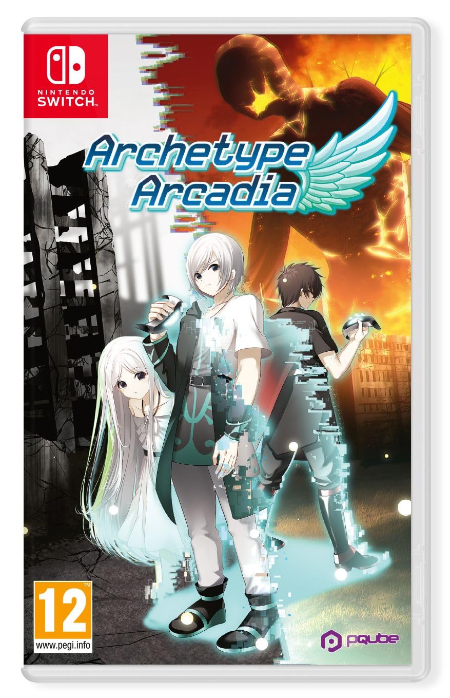 Archetype Arcadia Nintendo Switch Case - Durable Protective Cover for Nintendo Switch & OLED Model - Perfect for Gaming, Travel & Home Use