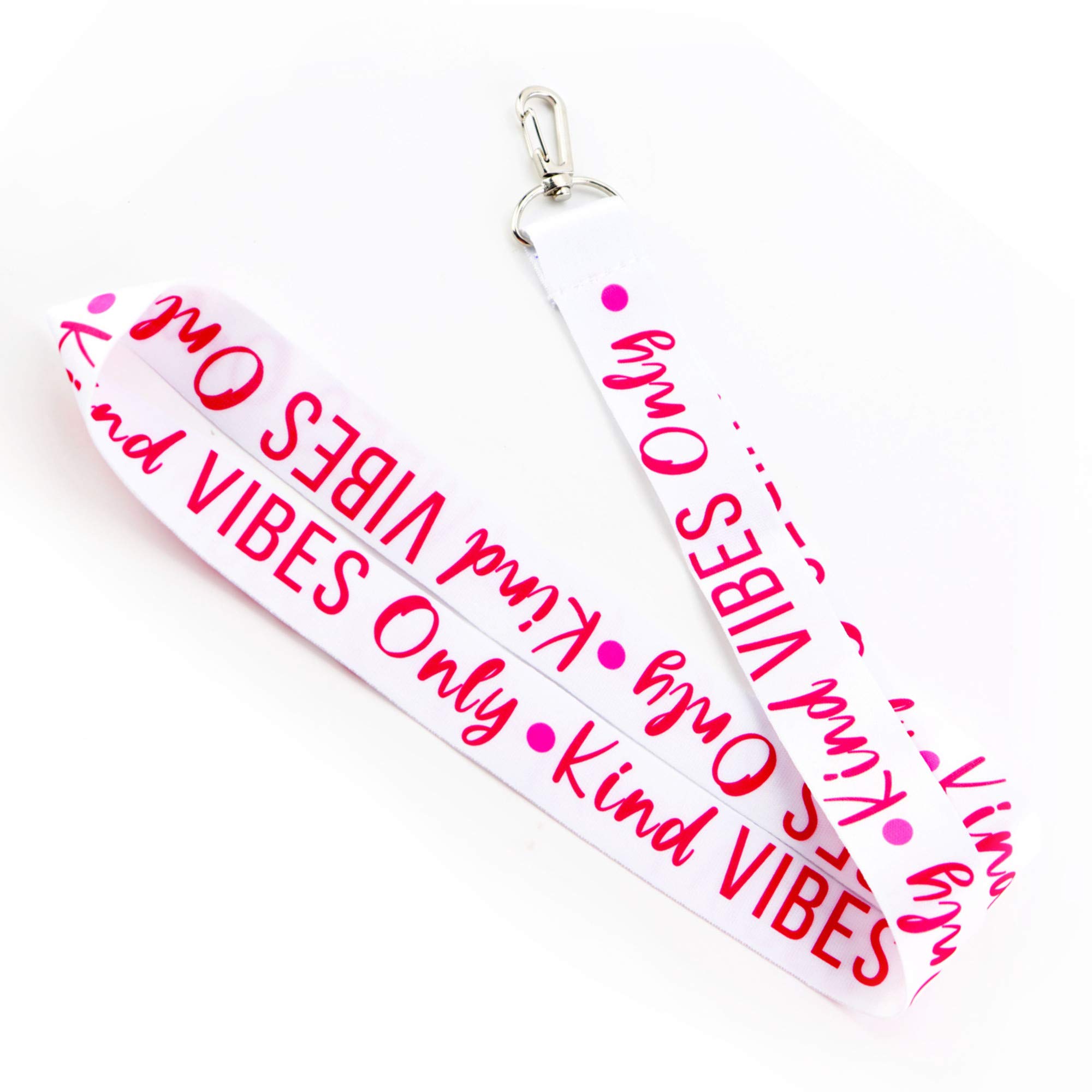 Positive Energy Keychain Lanyard for ID Badges - Office & School Use