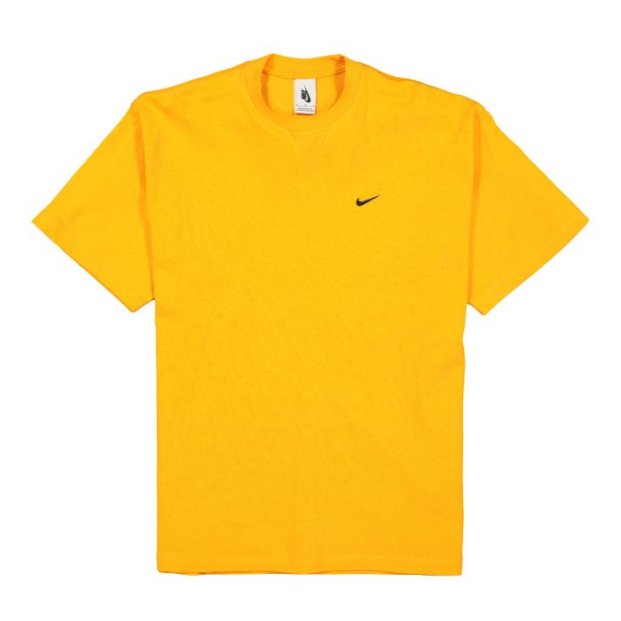 Nike Kim Jones Orange Short Sleeve T-Shirt for Men - Stylish Casual Cotton Tee for Streetwear & Summer Outfits