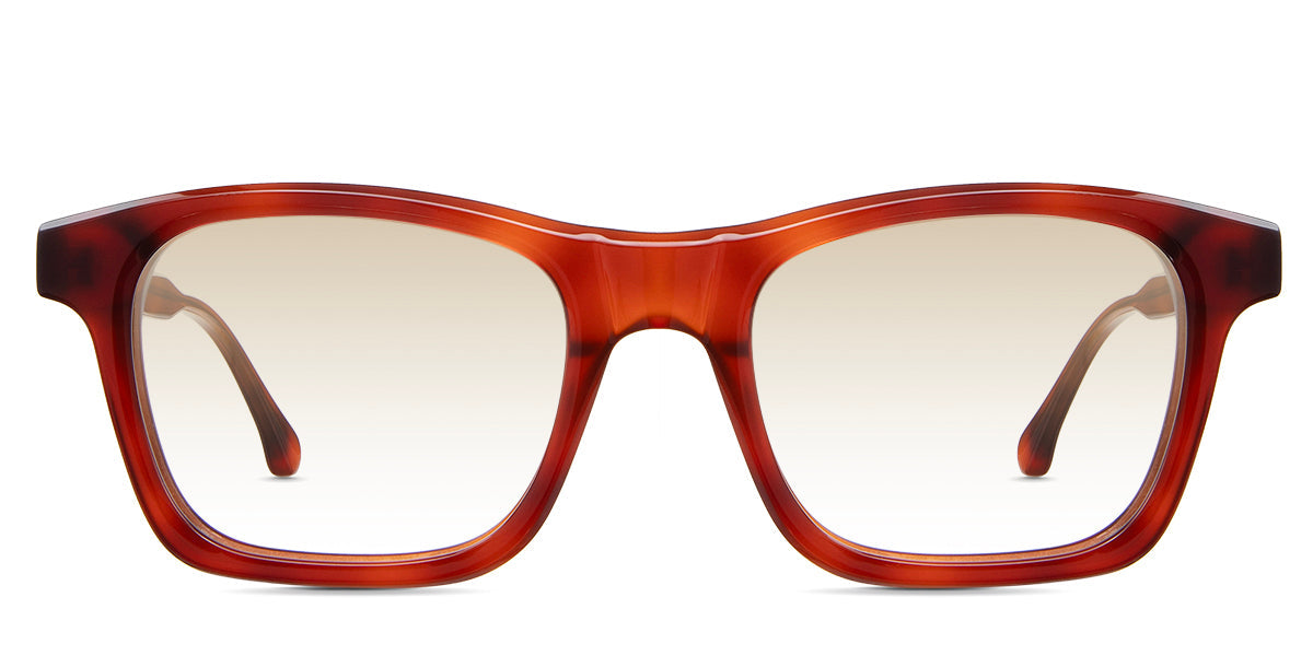 Kace Men's Prescription Tinted Glasses - UV Protection & Blue Light Blocking for Work, Driving & Outdoor Activities