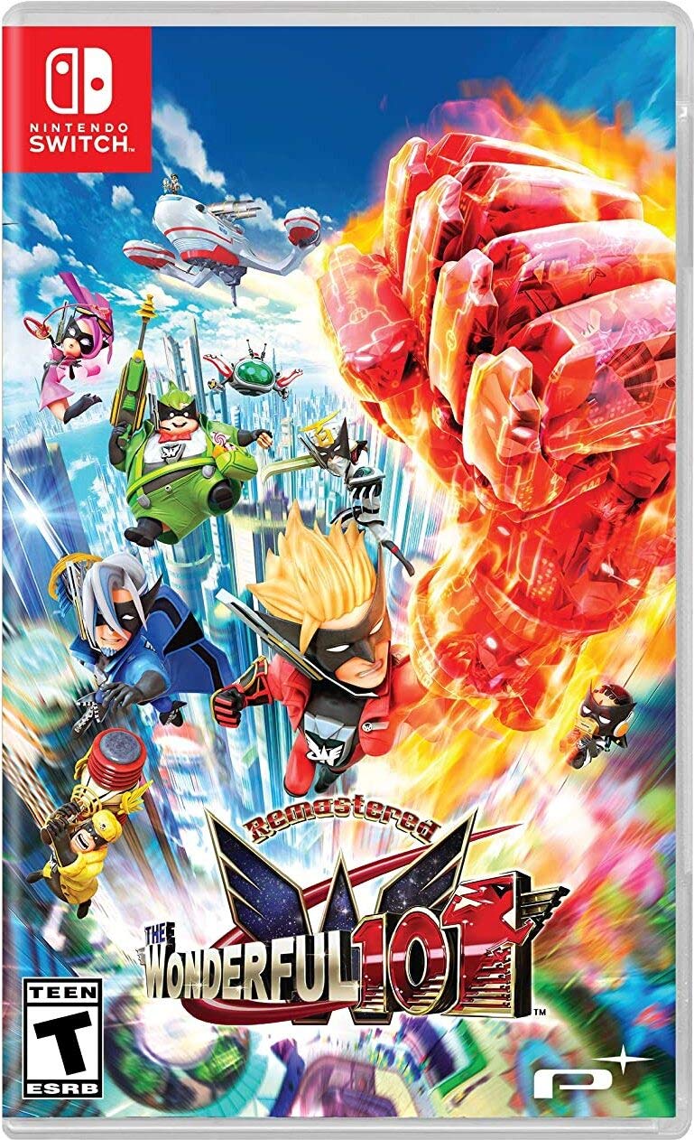 The Wonderful 101: Remastered for Nintendo Switch - Action-Adventure Game | Perfect for Home & Travel Gaming