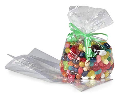 Clear Gusset Cello Bags 3.5