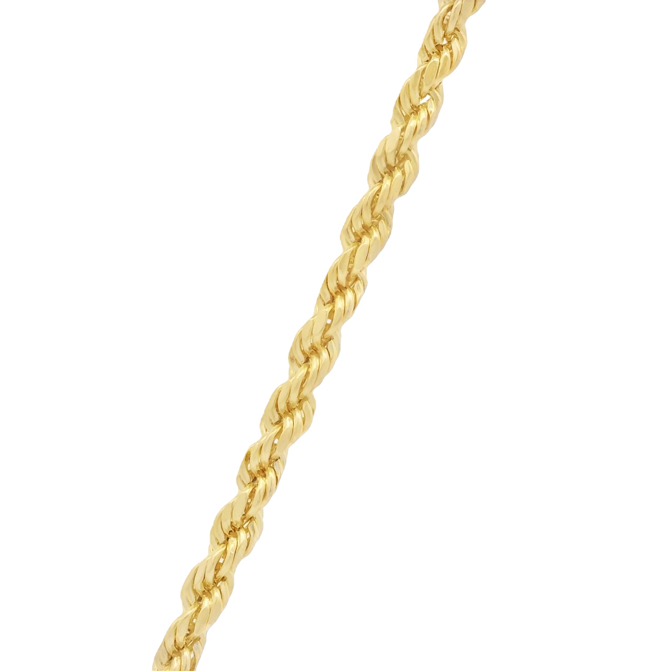 14K Gold Praying Hands Pendant with Hollow Rope Chain Necklace - 22 Inches - Religious Jewelry for Women & Men - Perfect for Church, Prayer & Daily Wear - JTJ™