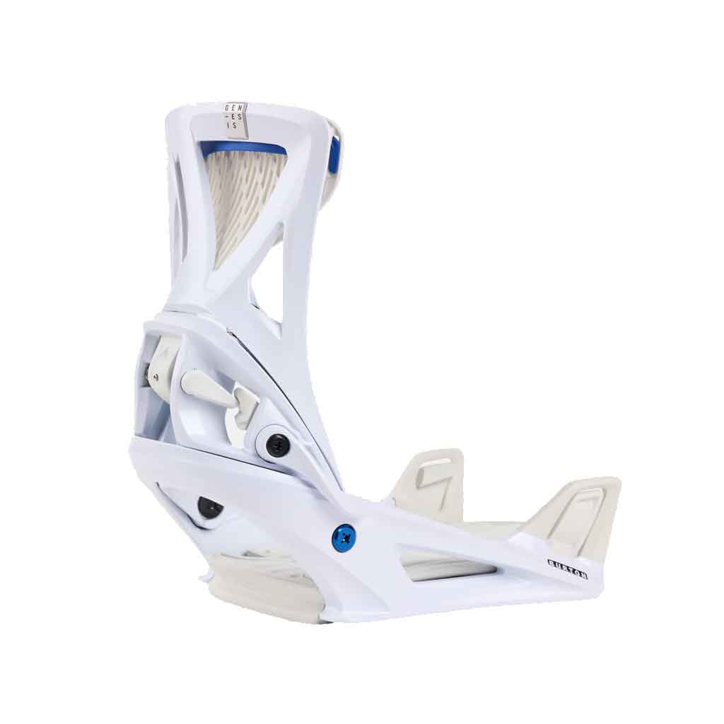 Burton Step On Genesis Snowboard Boots 2024/2025 - White | Comfortable & Responsive for All-Mountain Riding | Perfect for Freestyle & Powder Snowboarding