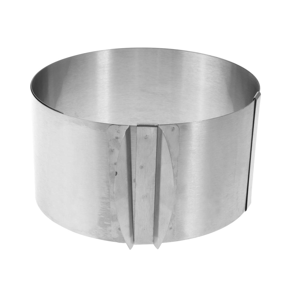 DOITOOL 6 Inch Stainless Steel Cake Ring - Round Mousse Mold for Baking, Cake Decorating & Pastry Making - Durable 6 to 12 Inch Kitchen Baking Tool for Professional & Home Bakers