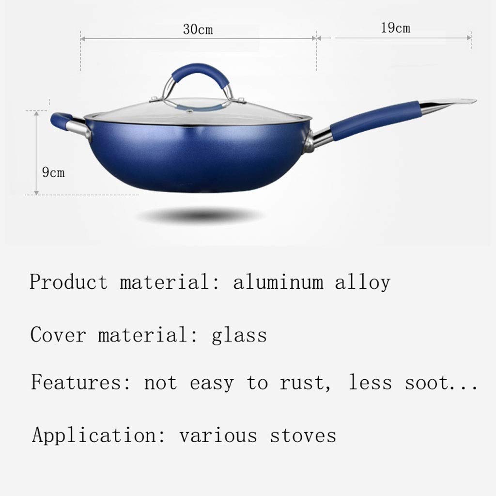 Best Nonstick Wok Pan Set with Lid, Frying Basket & Steam Rack - Carbon Steel Stir Fry Pan for Asian Cooking, Perfect for Sautéing, Deep Frying & Steaming Vegetables at Home