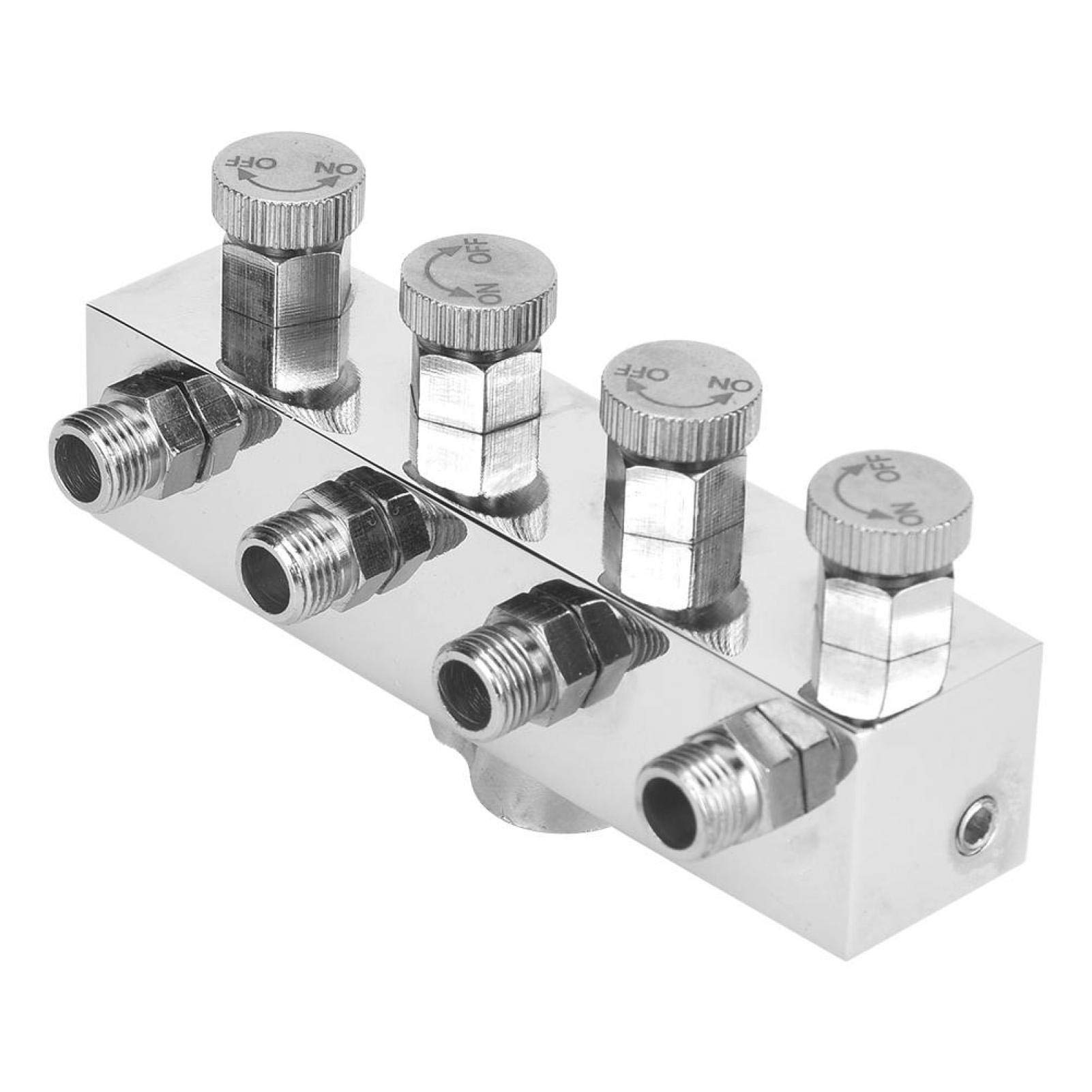 Demeras Airbrush Fitting - Durable Air Hose Splitter for Air Pump Connection | Long Service Life Art Supply for Painting, Nail Art & DIY Crafts