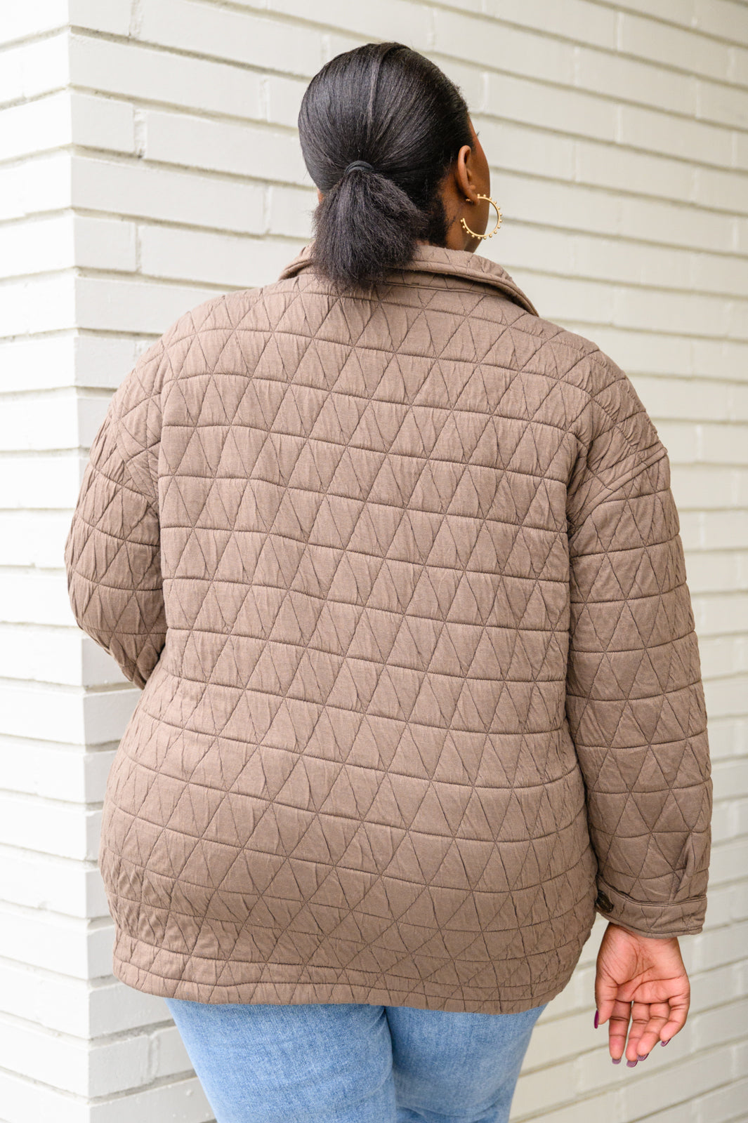 Coming Back Home Jacket in Mocha - Cozy Fleece Lined Hooded Jacket for Women & Men | Perfect for Outdoor Activities, Travel & Casual Wear