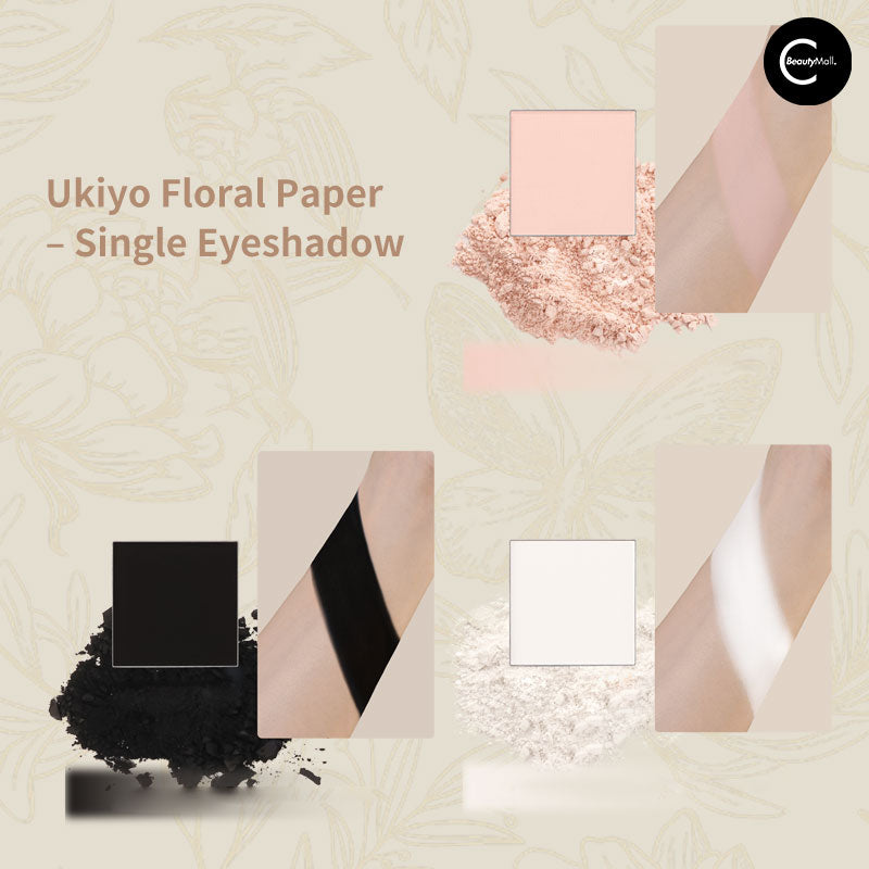ANYCOCO Ukiyo e Floral Matte Single Eyeshadow - Highly Pigmented, Long-Lasting, Vegan & Cruelty-Free Eyeshadow for Everyday Makeup & Special Occasions
