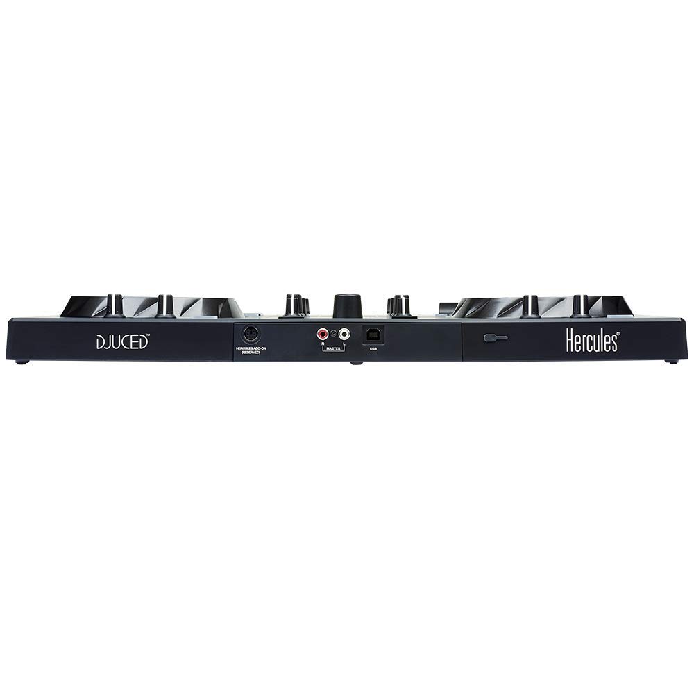 Hercules DJ Controller Professional Mixer - Black (Model 4780883) for DJs, Music Producers & Live Performances