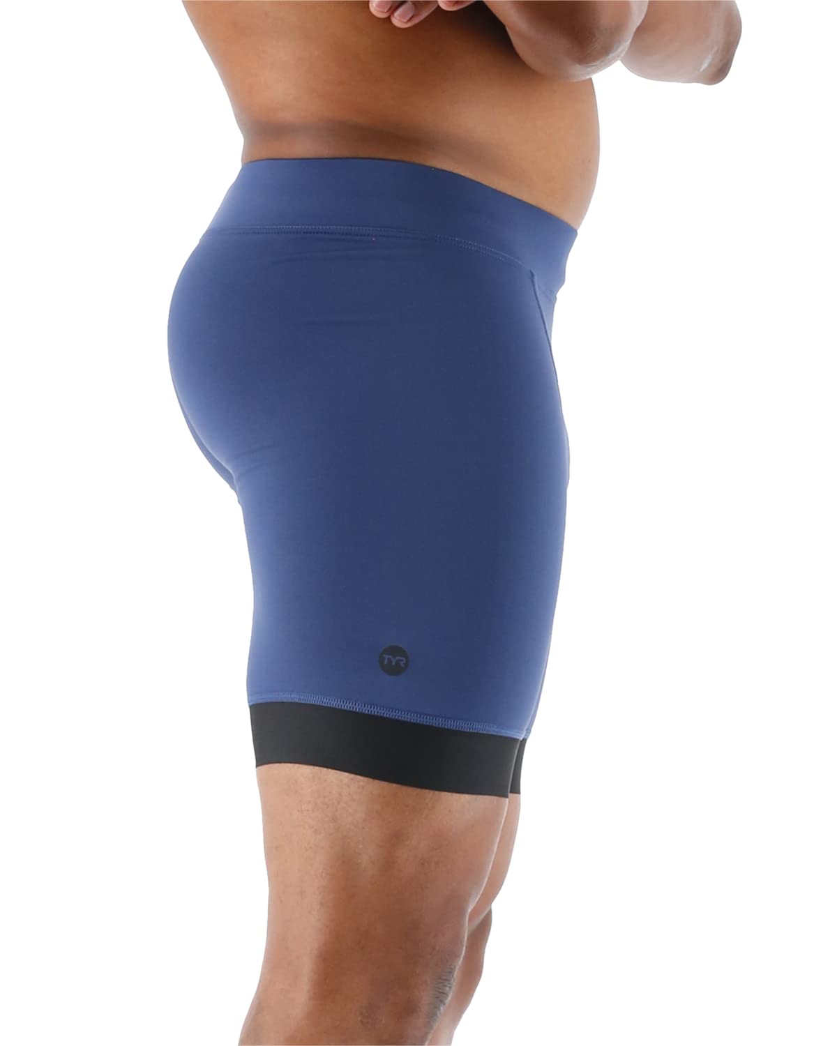 TYR Men's Durafast Elite Workout Jammer Swimsuit - Fast-Drying Competitive Swim Trunks for Training & Lap Swimming - Perfect for Pool, Gym & Water Sports
