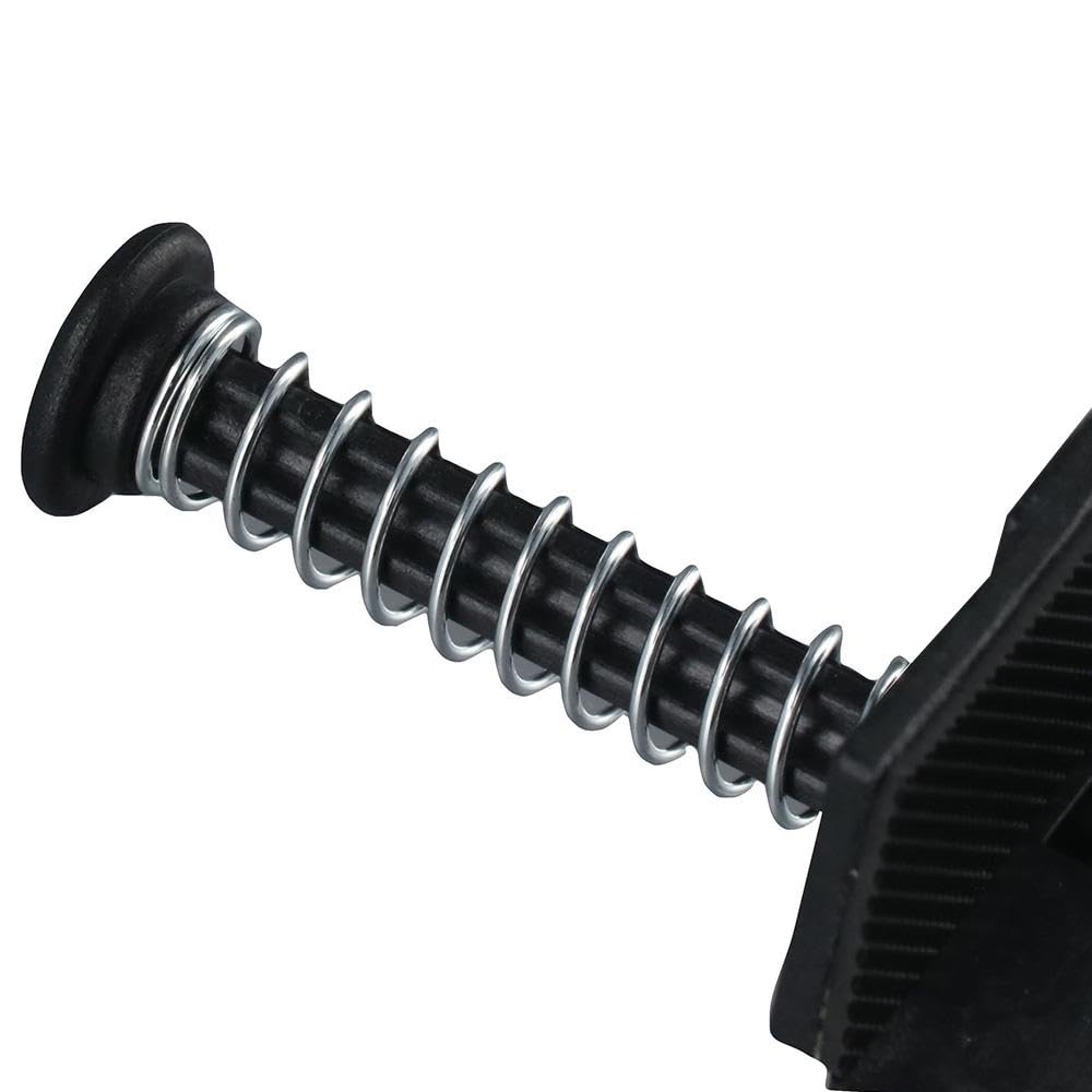 Durable Plastic Leveling Tool Kit for Masonry & Bricklaying - Black Spring-Loaded Clip Construction Accessories | Perfect for Plumbers, Builders & DIY Home Projects