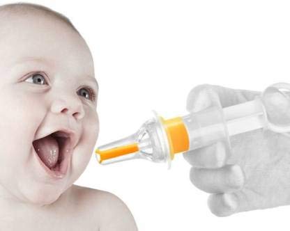 Cheeky Kidzz Multi-Functional Baby Smart Medicine Dropper & Nose Suction Aspirator - Congestion Relief, Teether Toy (Design 7002) - Perfect for Newborn Care, Infant Cold Symptoms & Soothing Teething Pain