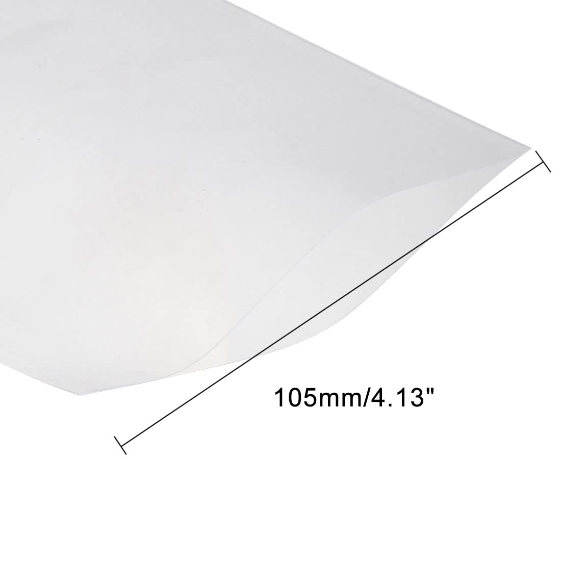 Premium PVC Heat Shrink Battery Wrap Tubing - 105mm Flat Width for 18650 Batteries (5 Meter Length, Clear) | DIY Battery Repair & Protection for Vape Mods, Flashlights, and Electronic Devices
