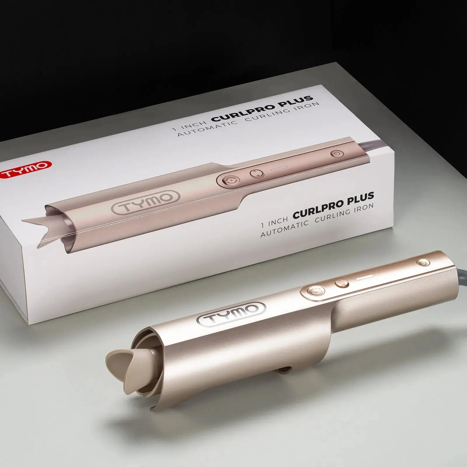 TYMO CURLPRO PLUS Hair Curling Iron - Professional Ceramic Tourmaline Styler for Salon-Quality Waves & Curls - Perfect for Home Styling, Parties & Special Occasions