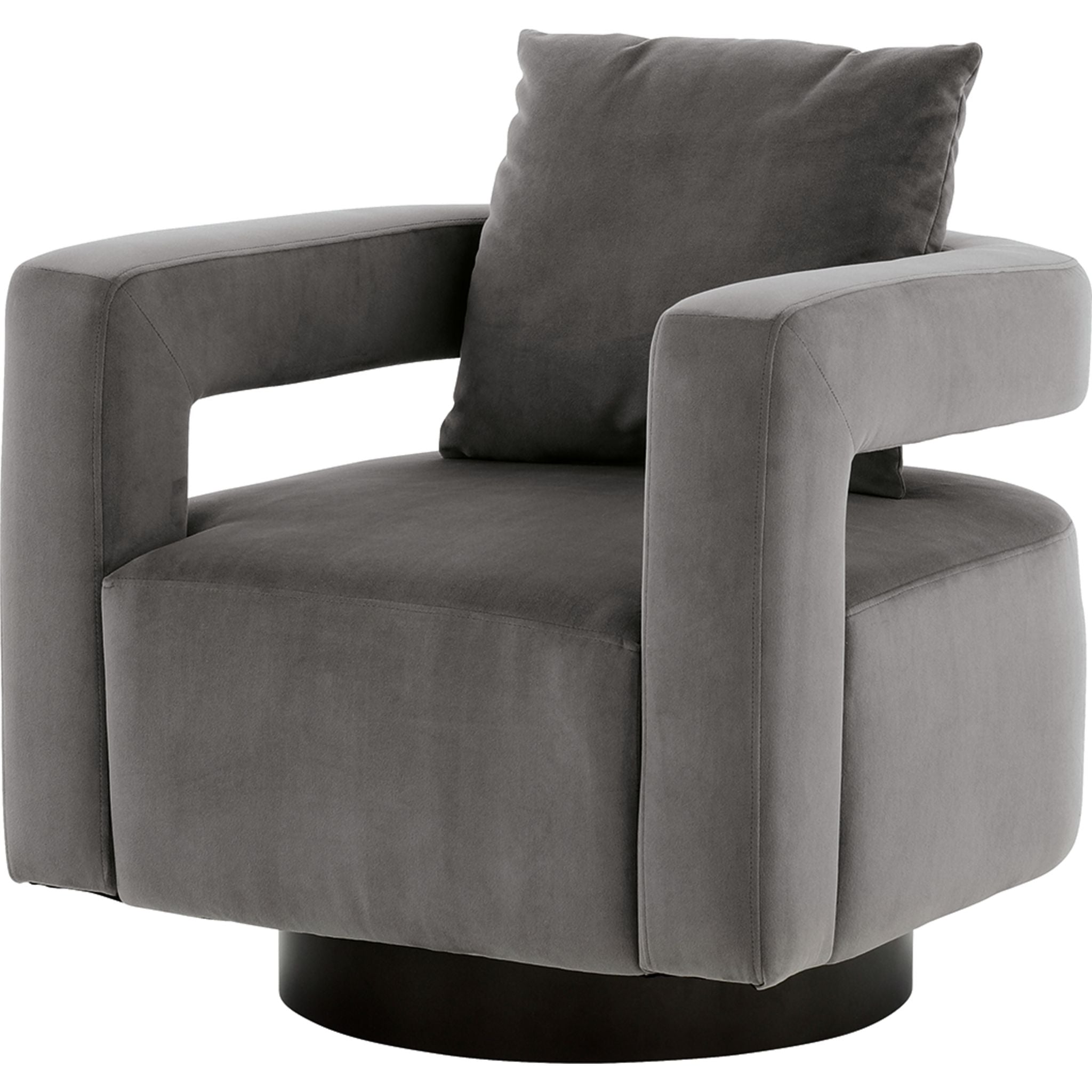 Alcoma 360 Swivel Chair - Ergonomic Office Chair with Adjustable Height & Lumbar Support - Perfect for Home Office, Gaming & Study