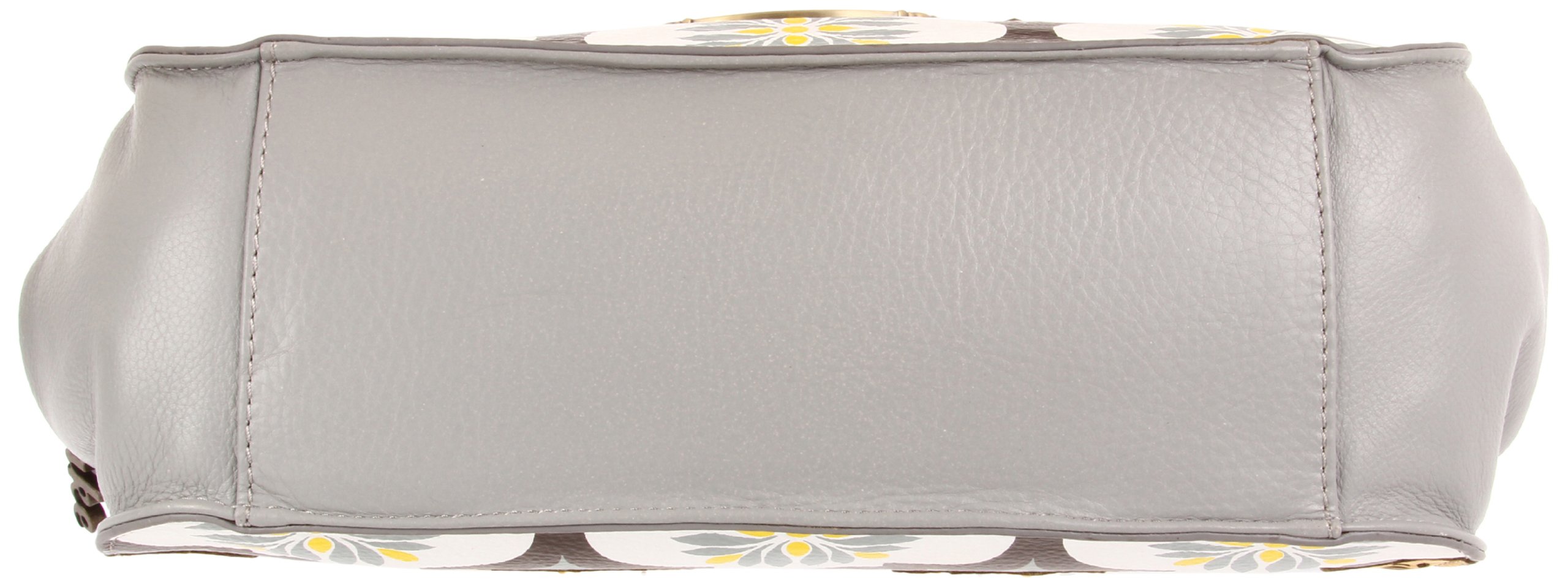 Petunia Pickle Bottom Genuine Leather Cameo Clutch Handbag - Marmalade Fondant Cake Color | Stylish Women's Evening Bag for Parties, Weddings & Special Occasions