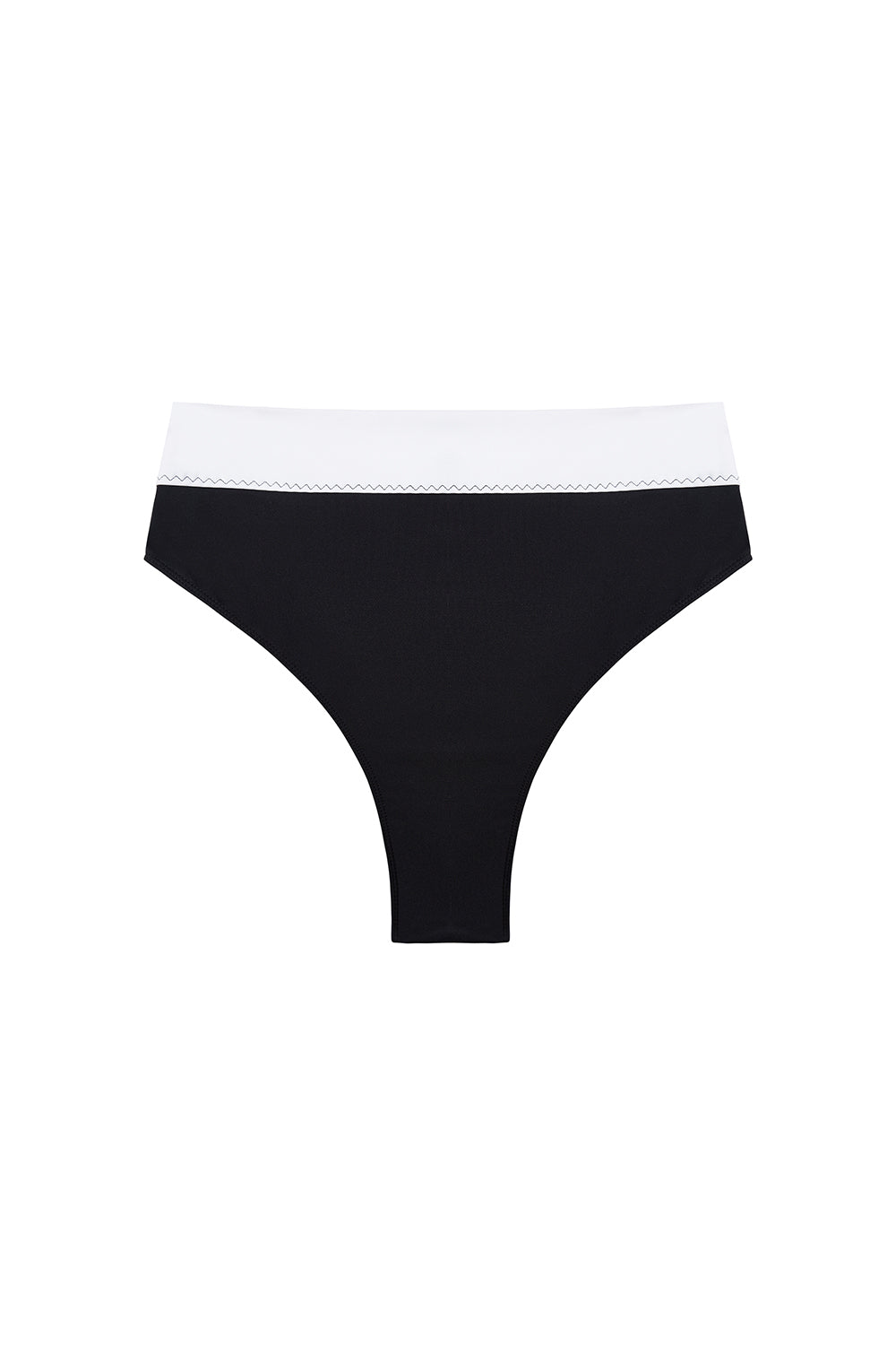 Raquel High Waist Compression Leggings - Black & White Eco-Friendly Workout Pants for Yoga, Running & Gym