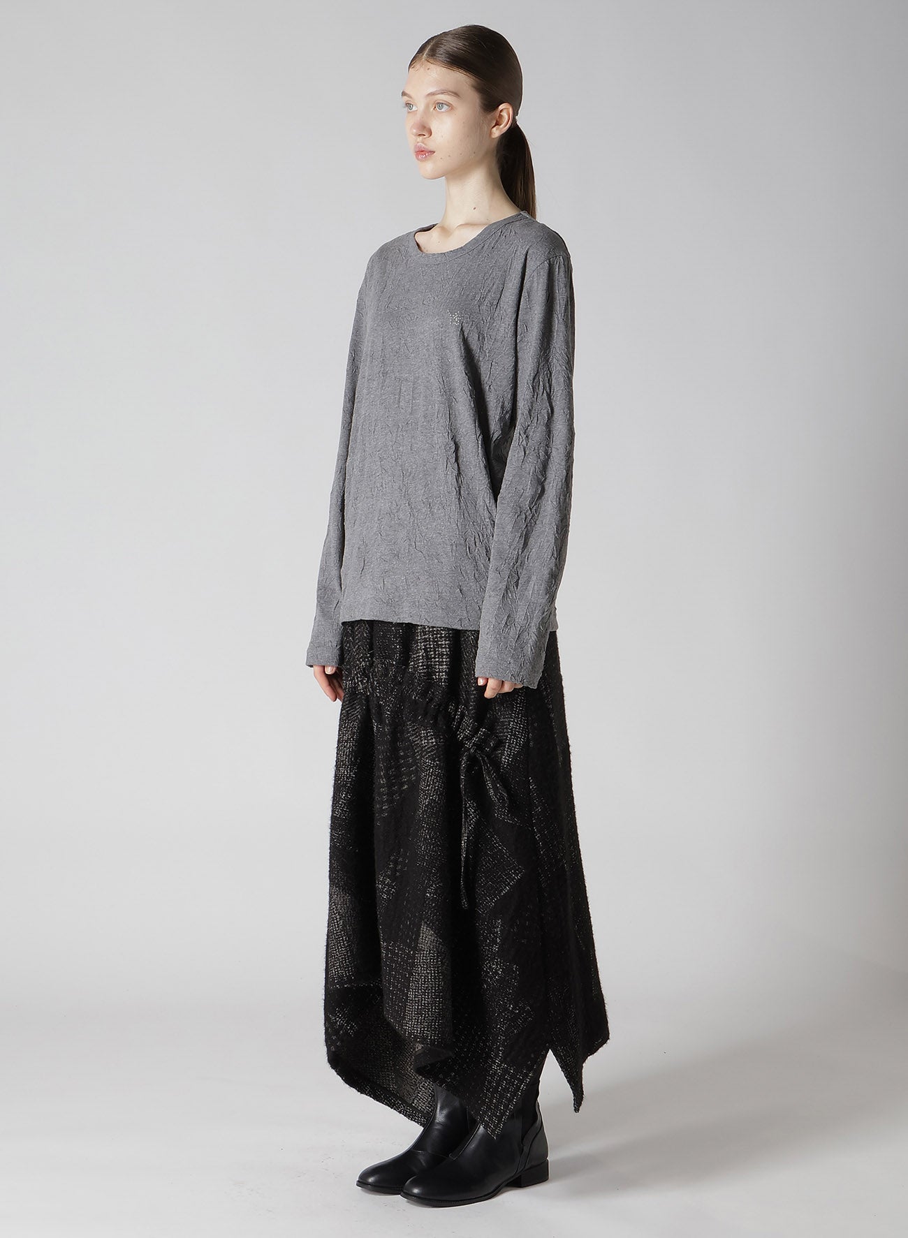 30/ T/C Jersey Y's Stitch Long T-Shirt - Comfortable & Stylish for Casual Wear, Workouts, and Everyday Outfits